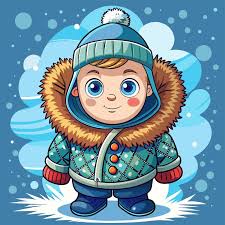 Cute Girl In Winter Outfit Clothing