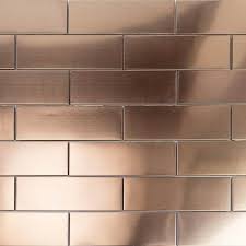 Stainless Steel Subway Wall Tile