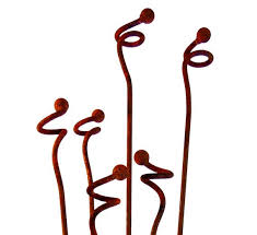 Curly Weeds Garden Stakes Sold