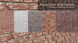 Faux Brick Wall Panels For Interiors