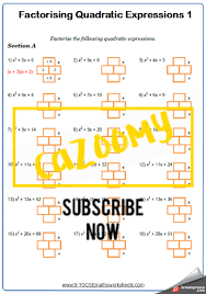 Algebra Worksheets And Answers Cazoomy