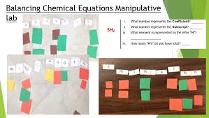 Balancing Chemical Equations