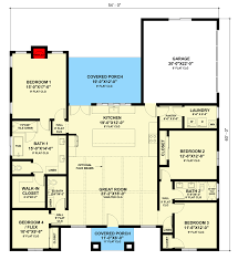 Contemporary Ranch House Plan