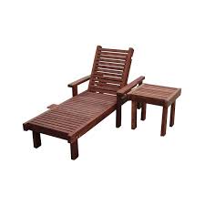 Redwood Outdoor Chaise Lounge