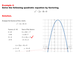 Math Example Quadratics Solving