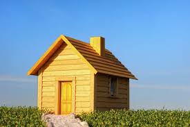 Wooden House Stock Photo