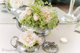 How To Make A Teapot Centerpiece The