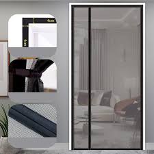 90 210cm Side Screen Door Reinforced Ester Top Anti Tearing Net Ain