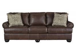 Pasley Leather 3 Seater Sofa The