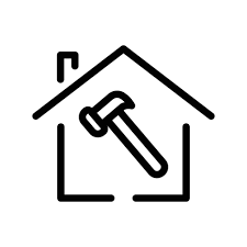 House Line Icon Ilration With