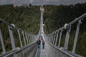 world s longest suspended footbridge
