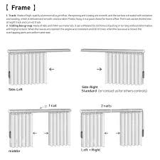 Art Vertical Shades Blackout Vertical