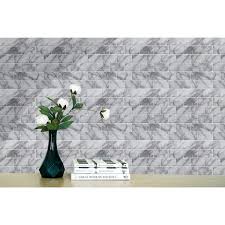 Art3dwallpanels Subway Tile Marble Gray