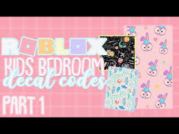 Roblox Bloxburg Kids Bedroom Decal