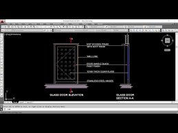 How To Create Wooden Glass Door Section