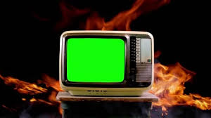 Fire Green Screen Stock Footage