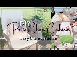 Diy Patio Chair Cushions Tutorial How