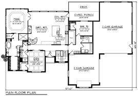 Contemporary Prairie House Plan 2 Bed