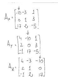 System Of 3 Equations With A Matrix
