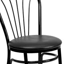 Flash Furniture Hercules Series Restaurant Metal Chair Black