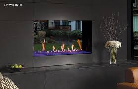 Davinci See Thru Linear Gas Fireplace