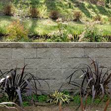 Grey Concrete Retaining Wall Block