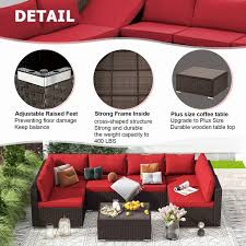 Patio Sofa Set Patio Furniture Sets