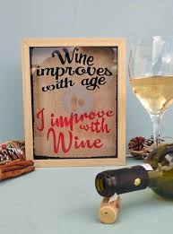 Wine Cork Holder Wine Improves With