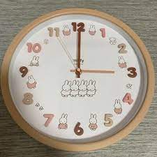 Miffy Icon Og Wall Clock Natural