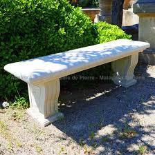 Small Stone Bench Carved By The