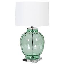 Accessories Green Glass Bubble Lamp At