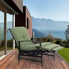 Patio Recliner Adjustable Lounge Chair
