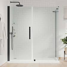 Corner Frameless Pivot Shower Door