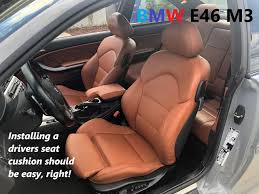 E46 M3 Drivers Cinnamon Seat Cover