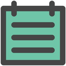 Notepad Generic Outline Color Icon
