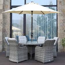 6 Seat Outdoor Dining Set