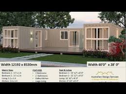 Container House Plans Flat