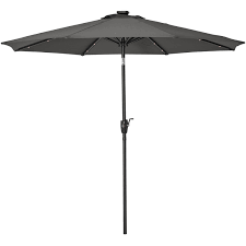 Led Parasol Umbrella With Solar Powered