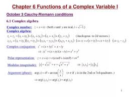 Complex Algebra Complex Conjugation