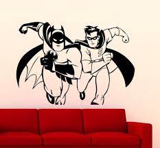 Batman And Robin Wall Sticker Superhero