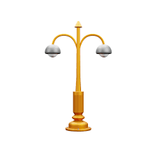 Street Light 3d Icon In Png
