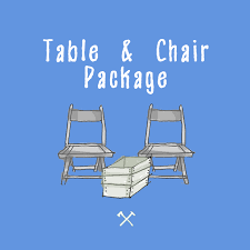 Rustic Hire Table And Chair Package