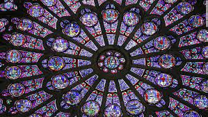 Rose Windows Of Notre Dame Are Safe But
