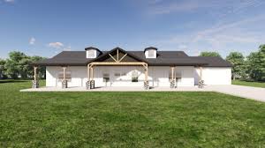 4 Bedroom Barndominium Floor Plan With