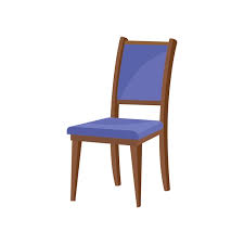 Vector Icon Of Classic Wooden Chair