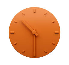 Clock Abstract Minimalist Wall Clock