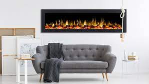 Electric Fireplace Wall Mounted And