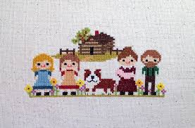 Little House Cross Stitch Little House