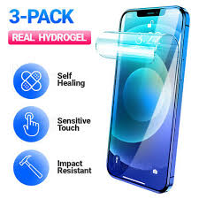 3 Pack Hydrogel Screen Protector For