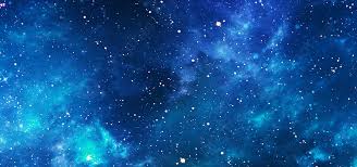 Magnificent Cosmic Space Blue Nebula
